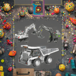 Construction Truck Manufacturer - High Quality Metal 11-Channel Heavy Duty