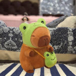 Stuffed Animal Factory - Cheap Soft Capybara Strawberry with Frog