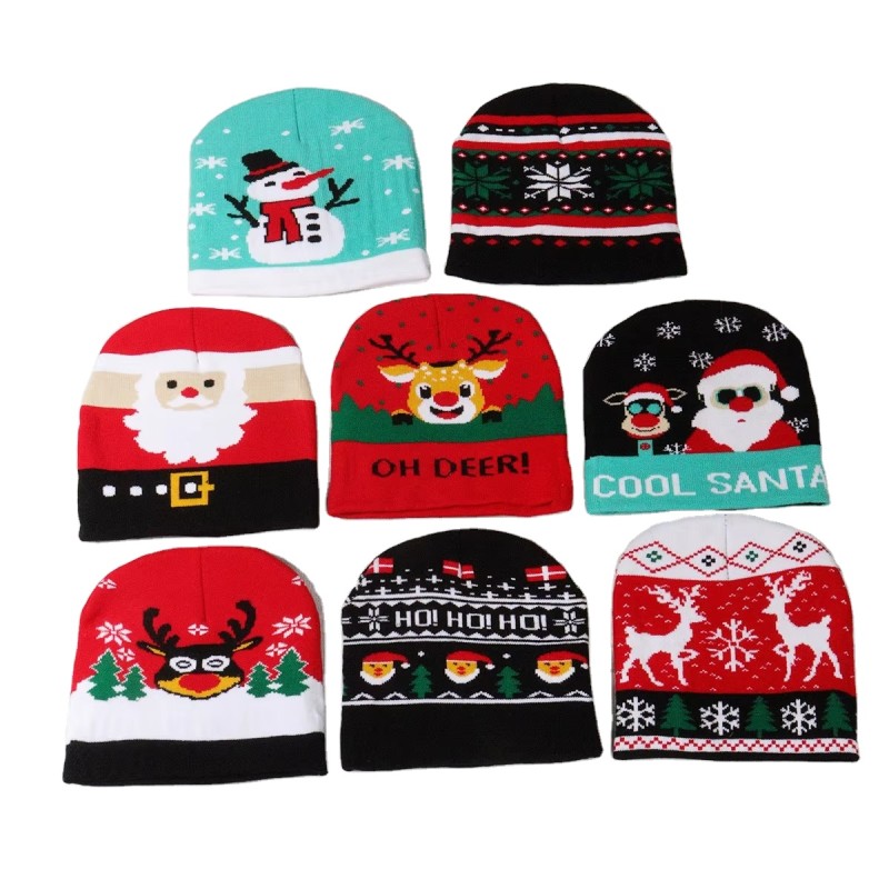Knitted Beanie Manufacturer - Customizable Cotton Reflective Skull