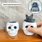 Halloween Toy Supplier - Halloween Prank EVA Pumpkin Skull