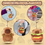 Plush Keychain Factory - Kawaii Capybara Soft Stuffed Pendant