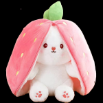 Stuffed Toy Manufacturer - Easter Strawberry Bunny Carrot Transforming