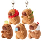 Plush Keychain Factory - Kawaii Capybara Soft Stuffed Pendant