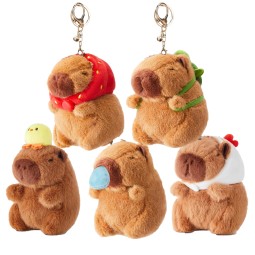 Plush Keychain Factory - Kawaii Capybara Soft Stuffed Pendant