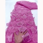 Beaded Fabric Supplier - Handmade Cuentas 3D Embroidery