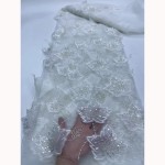 Beaded Fabric Supplier - Handmade Cuentas 3D Embroidery