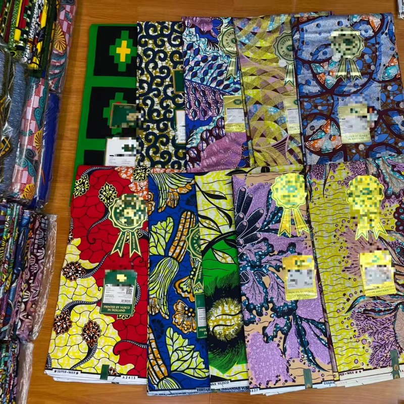 Ankara Prints Supplier - 100% Cotton Lightweight Embossed