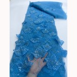 Beaded Fabric Supplier - Handmade Cuentas 3D Embroidery