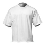 Cotton T Shirt Factory - OEM Custom Embossed O-Neck Bulk