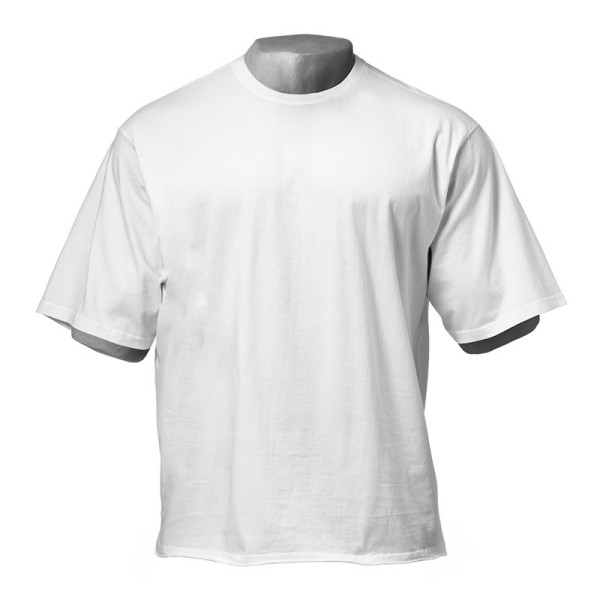 Cotton T Shirt Factory - OEM Custom Embossed O-Neck Bulk
