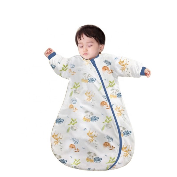 Newborn Sleeping Bag Manufacturer - Long Sleeved Quilted Zipper