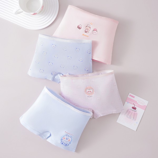 Children Underwear Factory - Cotton Flat Angle Cartoon