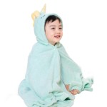 Children Bathrobe Manufacturer - Cap Cloak Super Soft Coral