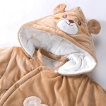 Winter Onesie Supplier - Thickened Quilted Cartoon Hood