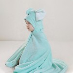 Children Bathrobe Manufacturer - Cap Cloak Super Soft Coral