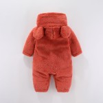 Baby Bodysuit Supplier - Lambskin Long Sleeve Hooded