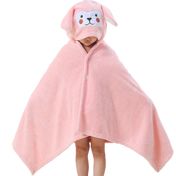 Children Towel Supplier - OEM Hooded Coral Fleece
