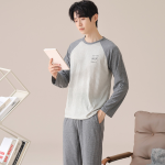 Men Pajamas Factory - Autumn Thin Long-sleeved Youth