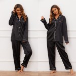 Ladies Pajamas Factory - Summer Four-sided Elastic Digital