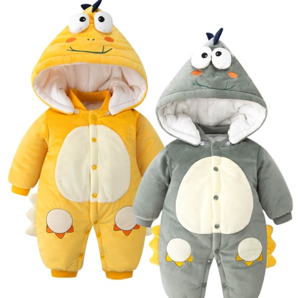 Winter Romper Manufacturer - Thick Quilted Cartoon Pattern