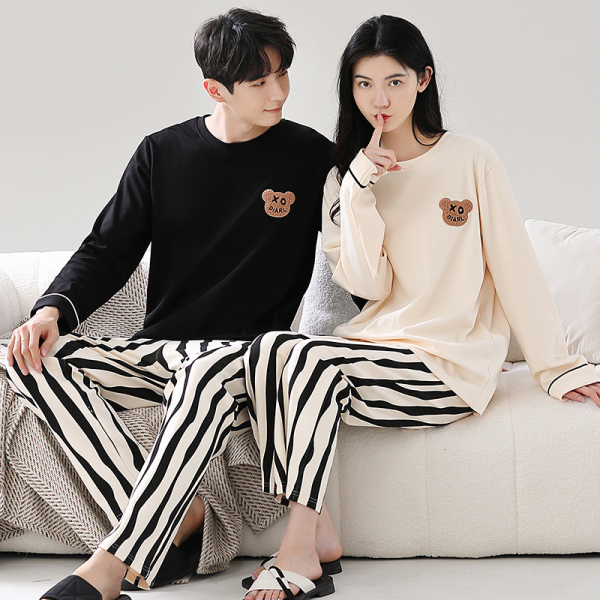 Pure Cotton Pajamas Manufacturer - Long Sleeve Winter Home