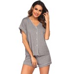 Men Pajamas Manufacturer - Pure Cotton Cardigan Lapel