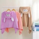 Children Towel Supplier - OEM Hooded Coral Fleece