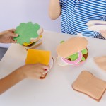 Play Food Factory - Felt Burger Sandwich
