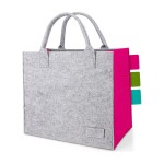 Tote Bag Manufacturer - Reusable Gray Wool