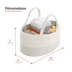 Diaper Caddy Supplier - Foldable Cotton Rope