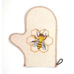 Sauna Set Manufacturer - Natural Wool Mitten