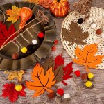 Felt Ornament Supplier - Fall Acorn Maple