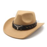 Cowboy Hat Factory - Vintage Bull Belt Felt