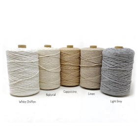 Macrame Cord Factory - Recycled Cotton Rope