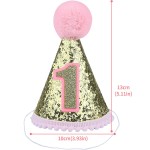 Birthday Hat Factory - Glitter Sparkle Cone