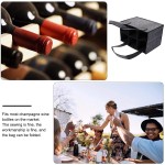 Wine Carrier Supplier - 6 Bottle Felt Tote