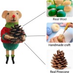 Christmas Decoration Factory - Felt Mouse Ornament