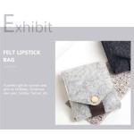 Makeup Case Supplier - Felt Lipstick Organizer