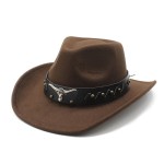 Cowboy Hat Factory - Vintage Bull Belt Felt