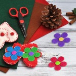 Felt Craft Factory - Decoration Felt Flowers