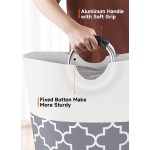 Laundry Hamper Factory - Round Canvas Aluminum