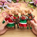 Christmas Decoration Factory - Felt Mouse Ornament