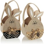 Easter Basket Factory - Felt Bunny Shape Candy