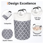 Laundry Hamper Factory - Round Canvas Aluminum