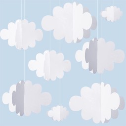Cloud Ornament Supplier - 3D Hanging Classroom