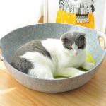 Pet Bed Supplier - Felt Nest Round Modern