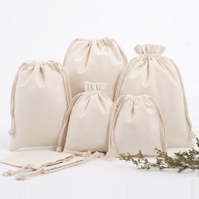 Jewelry Pouch Supplier - Canvas Cotton Drawstring
