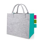 Tote Bag Manufacturer - Reusable Gray Wool