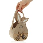 Easter Basket Factory - Felt Bunny Shape Candy