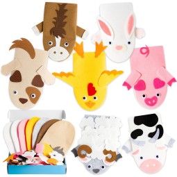 Hand Puppet Factory - DIY Sewing Craft Kit